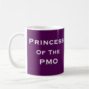 Mug Nom drôle de chef de projet de femme de princesse