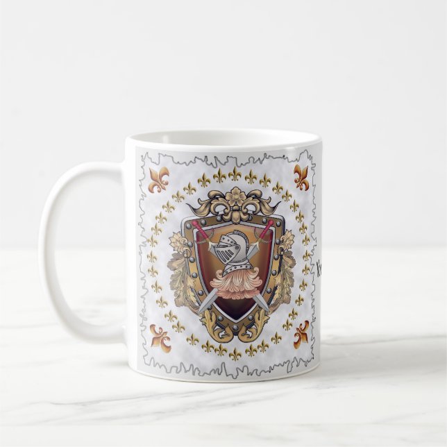 Mug Nom du bouclier Knight (Gauche)
