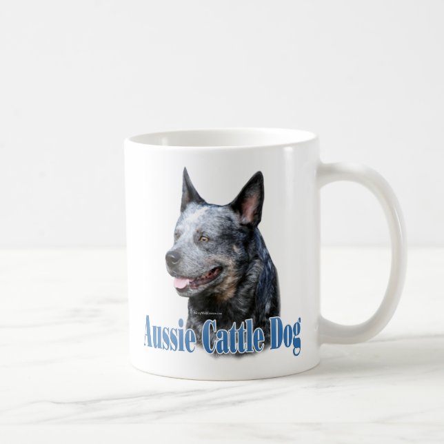 Mug Nom du chien de bétail australien (Droite)