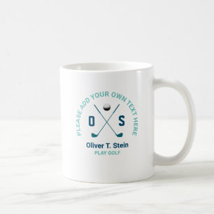 Mug Nom du golfeur