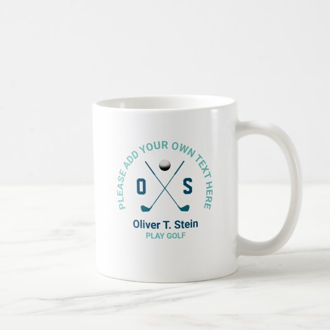 Mug Nom du golfeur  (Droite)