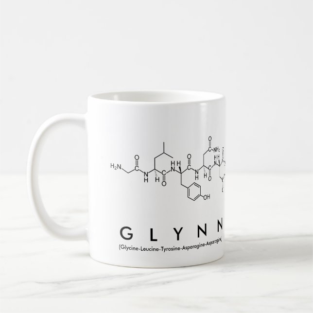Mug nom du peptide Glynn (Gauche)
