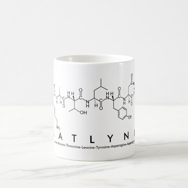 Mug nom du peptide Katlynn (Centre)