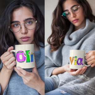 Mug Nom du personnage de dessin "Olivia"