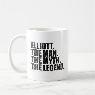 Mug Nom Elliott, Elliott L'Homme Le Mythe La Légende