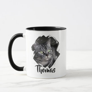 Mug Nom et photo personnalisés d'animal de compagnie m