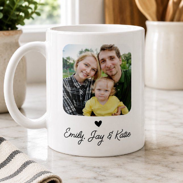 Mug Nom et photo personnalisés sur deux faces (Créateur téléchargé)