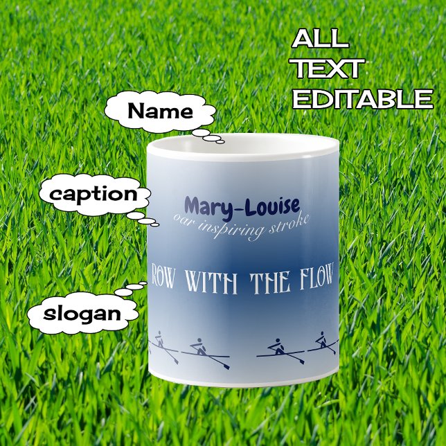 Mug Nom et texte personnalisés (Créateur téléchargé)