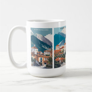Mug Nom et texte personnalisés Monténégro