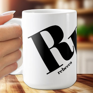 Mug Nom initial du monogramme