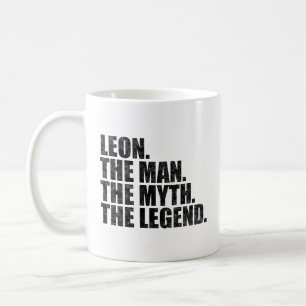 Mug Nom Leon, Leon L'Homme Le Mythe La Légende