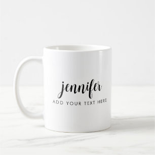 Mug Nom manuscrit personnalisé Ajouter votre Modèle te