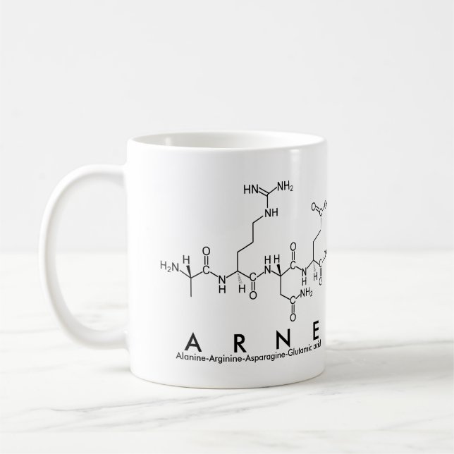 Mug nom peptide d'arne (Gauche)