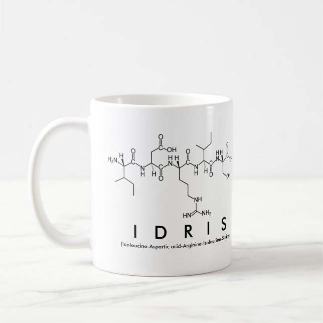 Mug nom peptide Idris (Gauche)