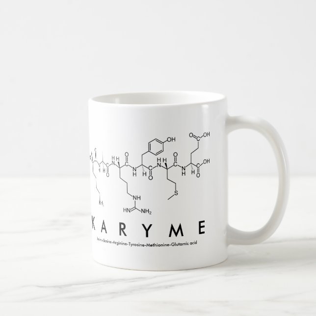 Mug nom peptide Karyme (Droite)