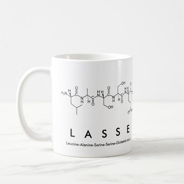 Mug nom peptide Lasse (Gauche)