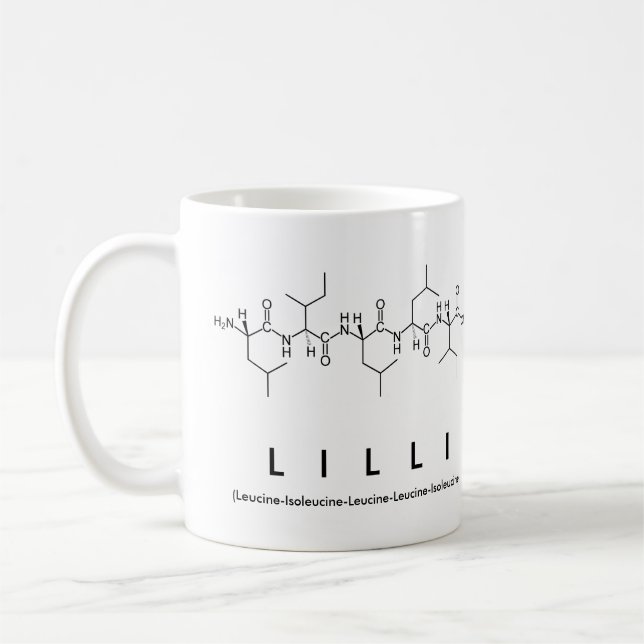 Mug nom peptide Lilli (Gauche)