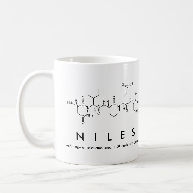 Mug nom peptide Niles (Gauche)
