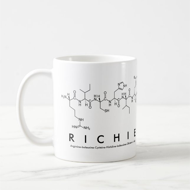 Mug nom peptide Richie (Gauche)