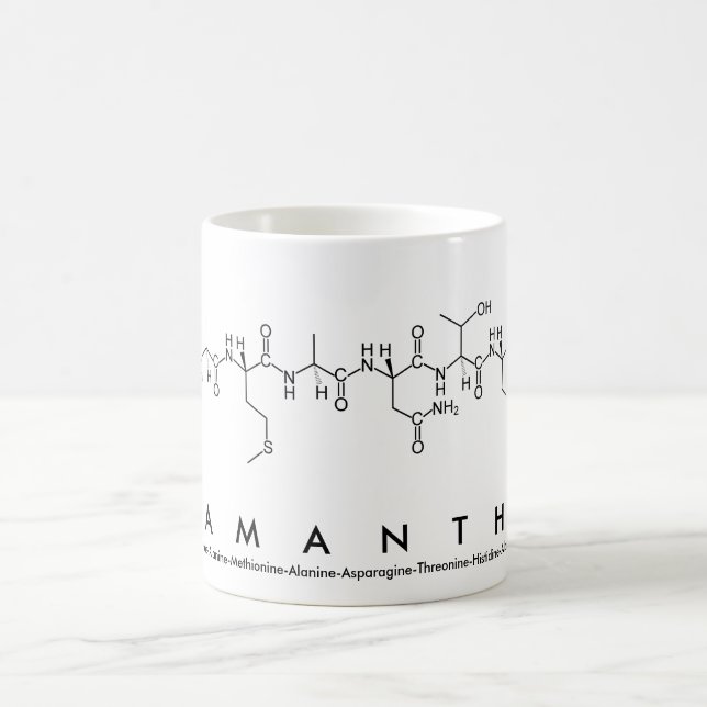 Mug nom peptide Samantha (Centre)