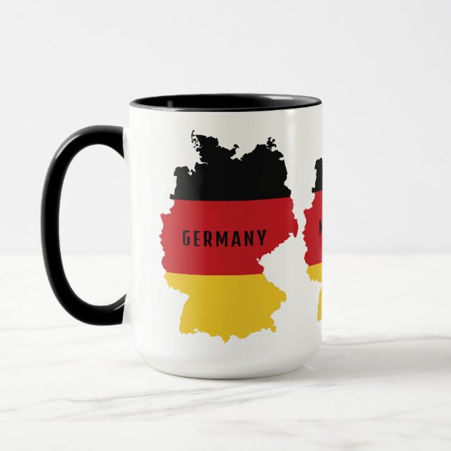 Mug Nom personnalisé Allemagne (Gauche)