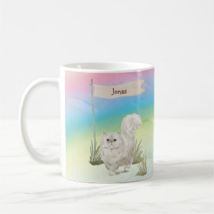Mug Nom personnalisé Animal de chat persan
