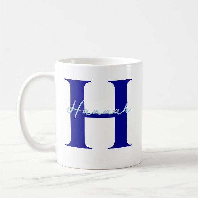 Mug Nom Personnalisé Avec Cadeau Initial Pour Lui (Gauche)
