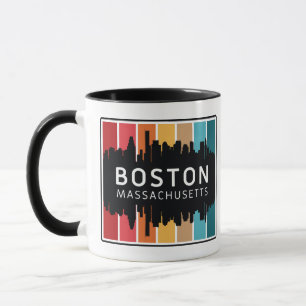 Mug Nom personnalisé Boston Massachusetts