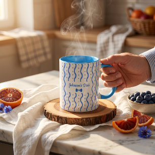 Mug Nom personnalisé Cadeau Nouveau Papa Fête des Père