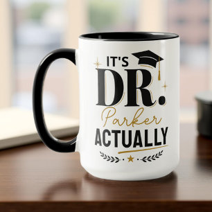 Mug Nom personnalisé C'est Dr. Réellement Drôle Diplôm