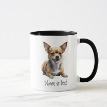 Nom personnalisé Chihuahua, animal de compagnie ch