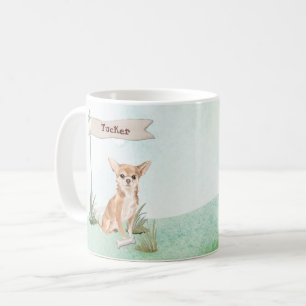 Mug Nom personnalisé Chihuahua Chien animal de compagn