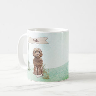 Mug Nom personnalisé Cockapoo Brown chien animal de co
