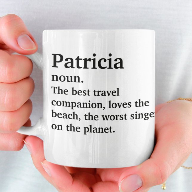 Mug Nom Personnalisé De L'Ami Avec Une Définition Drôl (Créateur téléchargé)