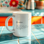 Mug Nom personnalisé Définition personnalisée | 3 Phot<br><div class="desc">Un grand cadeau pour votre(vos) bestie(s). Faites-lui savoir à quel point vous la connaissez bien avec cette tasse de définition de nom super douce et cool ! Design moderne 3 photo collage design. Chaque tasse peut être légèrement adaptée à tout intérêt que vous connaissez. À part l'utilisation future de café,...</div>