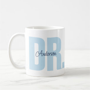 Mug Nom personnalisé Docteur Diplôme de doctorat Gradu