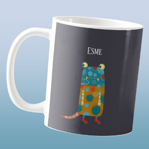 Mug Nom personnalisé du monstre Esme