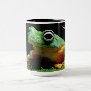 Mug Nom personnalisé Grenouilles