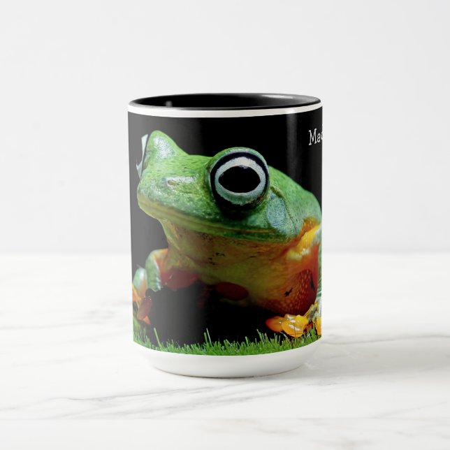 Mug Nom personnalisé Grenouilles (Centre)