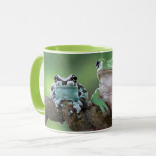 Mug Nom personnalisé Grenouilles