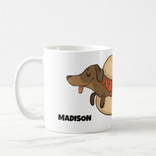 Mug Nom personnalisé Hot Dog