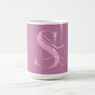 Mug Nom personnalisé initiales Fille