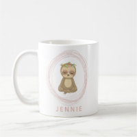 Nom personnalisé Mignonne méditation de la fente d