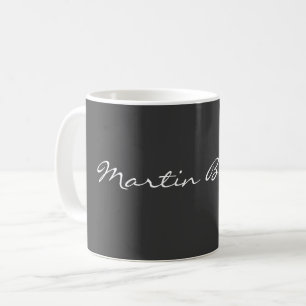 Mug Nom personnalisé minimaliste moderne