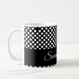 Mug Nom personnalisé Minimaliste Personnalisé Points n