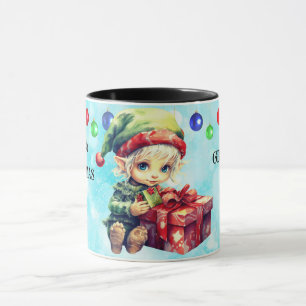 Mug Nom personnalisé Noël