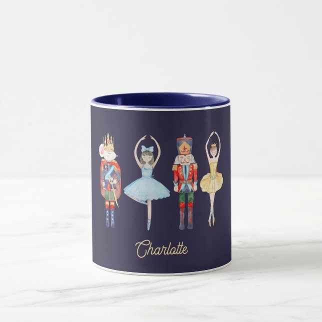 Mug Nom personnalisé Nutcracker (Centre)