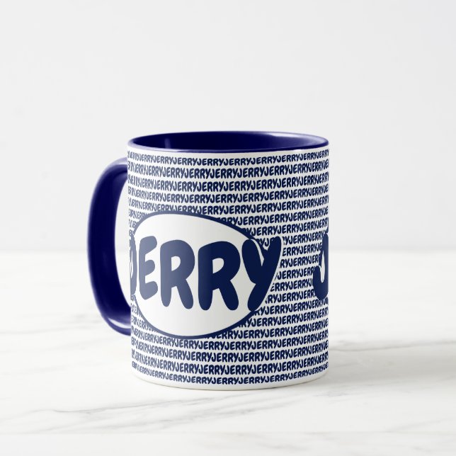 Mug Nom personnalisé personnalisé personnalisé (Devant gauche)