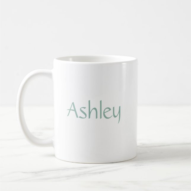 Mug Nom personnalisé Sage  (Gauche)