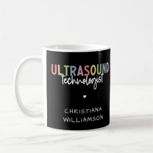 Mug Nom personnalisé Ultrasound Technologist Cadeaux